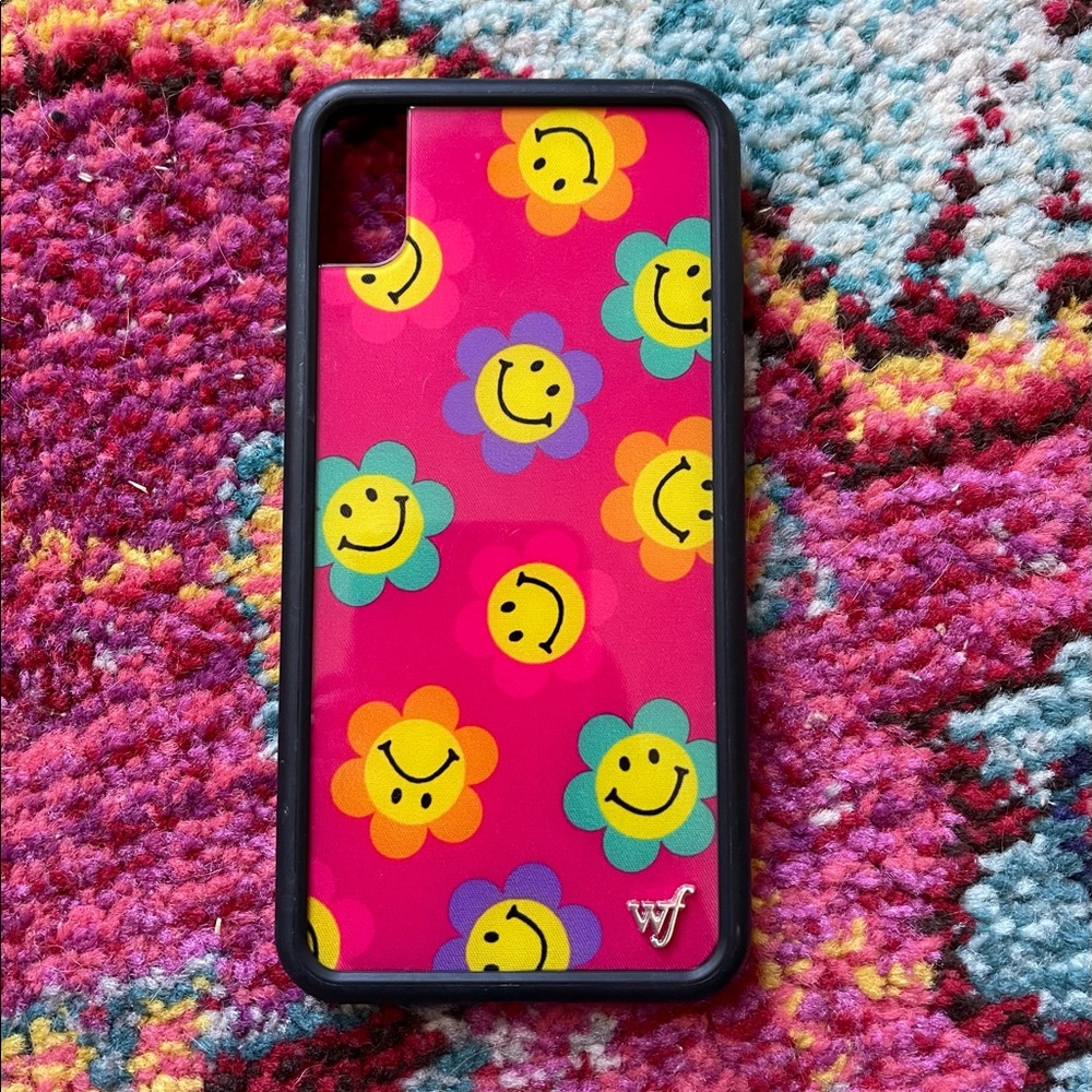Smiley flowers wildflower case